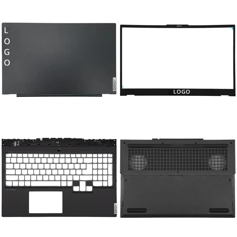 

New For Lenovo Legion 5-15 5-15IMH05 5-15ARH05H 2020 Laptop LCD Back Cover Front Bezel Upper Palmrest Bottom Case Keyboard Hinge