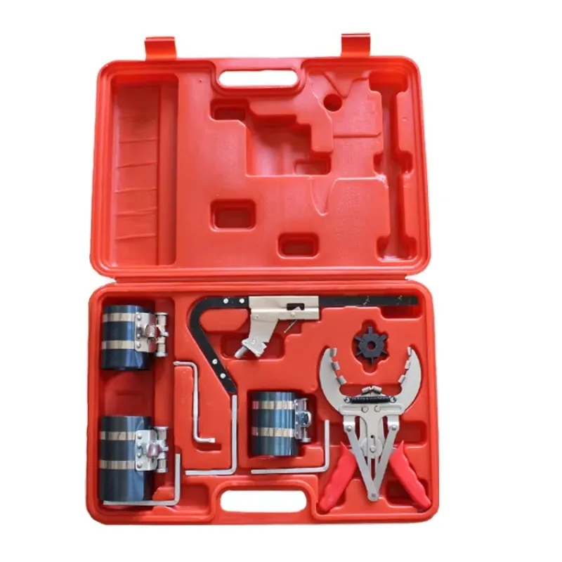 

Piston Ring Compressor Set / Automobile Piston Ring Compressor Disassembly Removal Tool Set