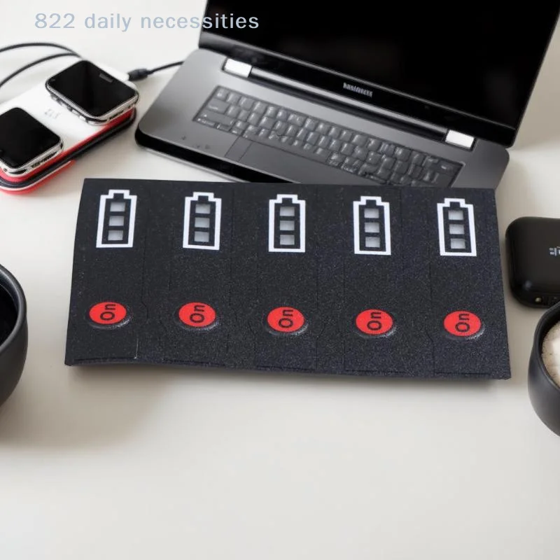 convenient5/10Pcs 14.4V 18V Lithium Battery Case LED Key Sticker Label Tag For Li-ion Battery LED Sticker Label Pack