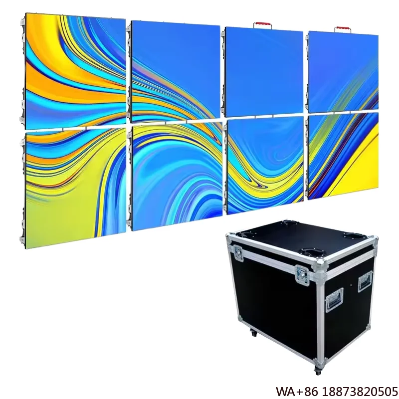 

Светодиодный внутренний экран для аренды P3,91 мм, экран 500x500 мм для свадебных мероприятий