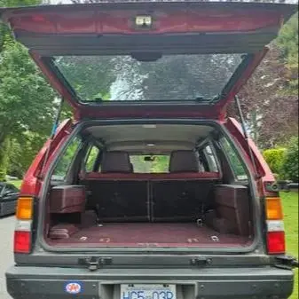 Imagen 1 del producto Amortiguadores automáticos con resortes para Nissan Pathfinder Terrano WD21 1985-1995, soportes de elevación para maletero y puerta trasera, varilla amortiguadora