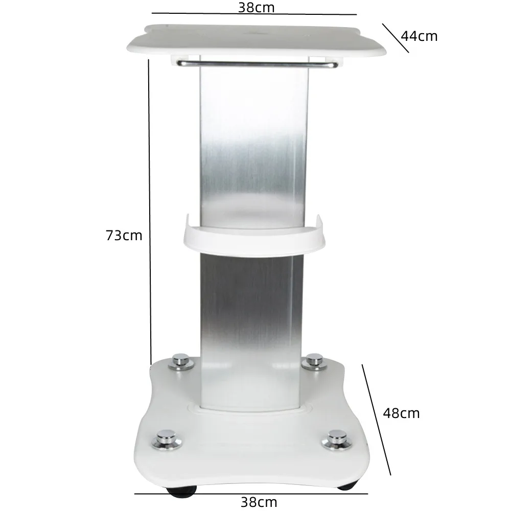 Aluminium Rollende Salon Trolley Haar Instrument Lade Wit