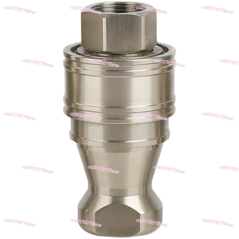 

316 Stainless Steel Hydraulic Connector KZF Open and Closed High Pressure Plug High Temperature YouTube Quick Connector