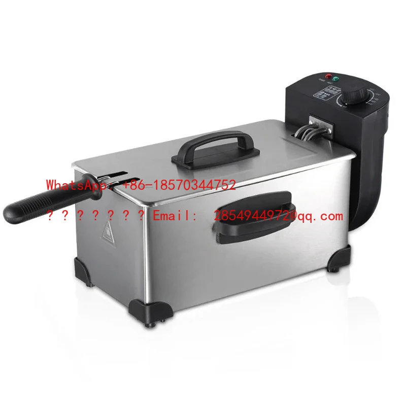 3L  Household Small Electric Fryer Electric Fryer Constant Temperature Commercial Fritters and Chips Machine