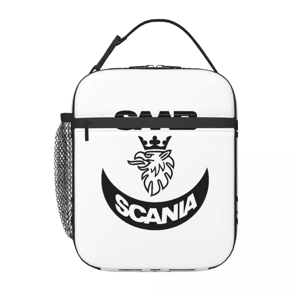 Custom Sweden Saabs Scanias Automobile Car Lunch Bag Women Cooler Thermal Insulated Lunch Boxes for Children School