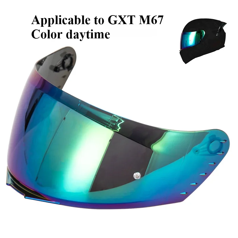 For GXT Helmet Glass Motorcycle Helmet Visor for GXT M67 Helmet Lens