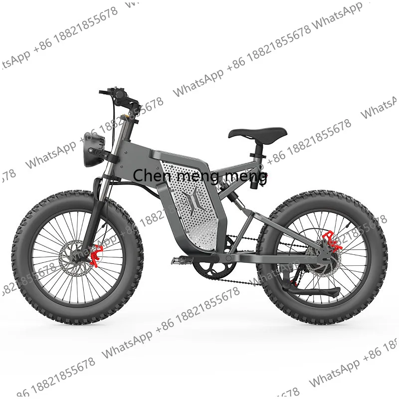 X20 Electric Bicycle Long Endurance Off-Road Vehicle 20 Inch Mountain Electric Scooter 48v Lithium Bat