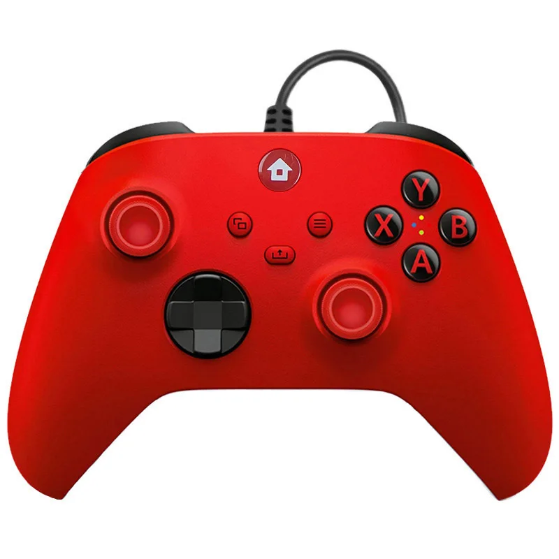 Nuevo controlador con cable para Xbox Series X S Gamepad controlador de videojuegos, controlador de juegos para Xbox One y PC win Steam Joystick
