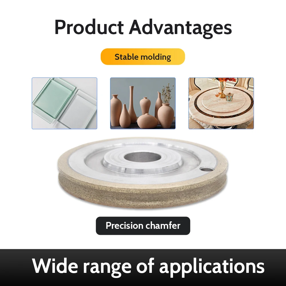 

100x22xpe3/4/5/6/8/10 периферийные диски с кромкой карандаша для шлифовального станка для стекла