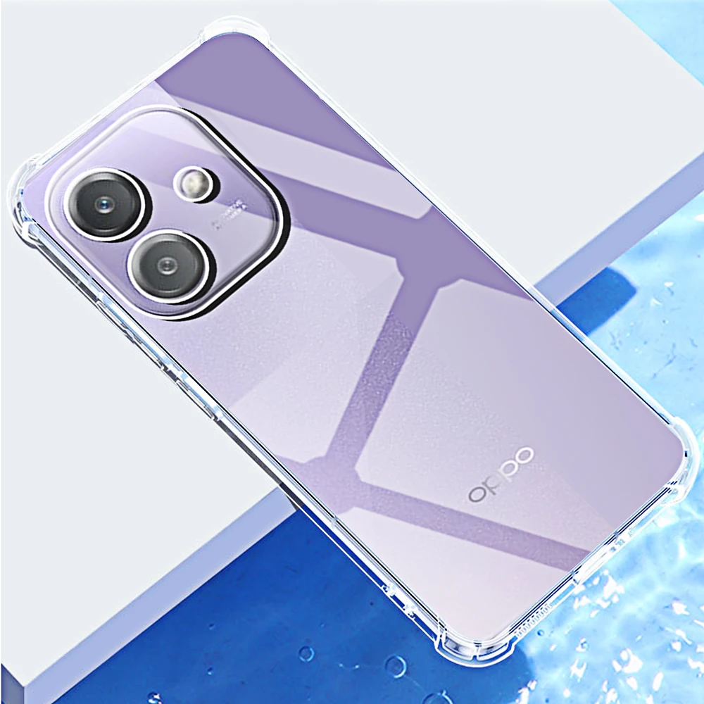 Shockproof Phone Case for Oppo A40 A60 A80 A3 4G 5G Transparent Clera Back Covers Clera for Oppo A79 A98 A58 A78 A38 Phonecases
