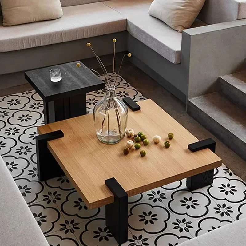 Luxury Coffee Tables Soild Wood Modern Vase Square Glam Coffee Tables Minimalist Unique Skincare Couchtisch Trendy Furniture