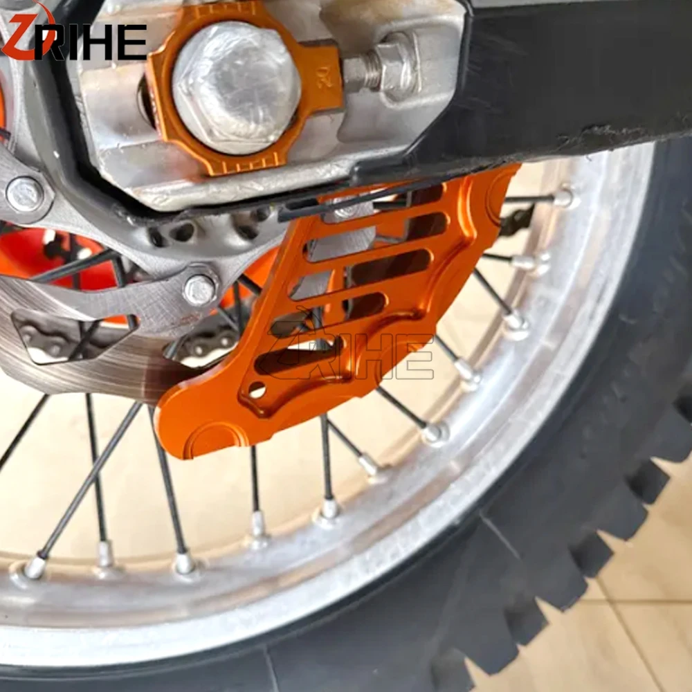 CNC ل Husqvarna/Husaberg 125 200 250 300 350 400 450 525 530 560 EXC EXCF SXF XC XCF XCW الخلفية الجبهة قرص فرامل الحرس حامي #3