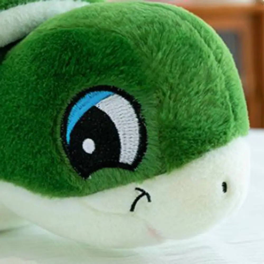 

Children's Toys Fluffy Sea Tortoise Toys Collection Soft Animal Sea Turtle Pillow Cute Cartoon Turtle Animal Doll Car Decor