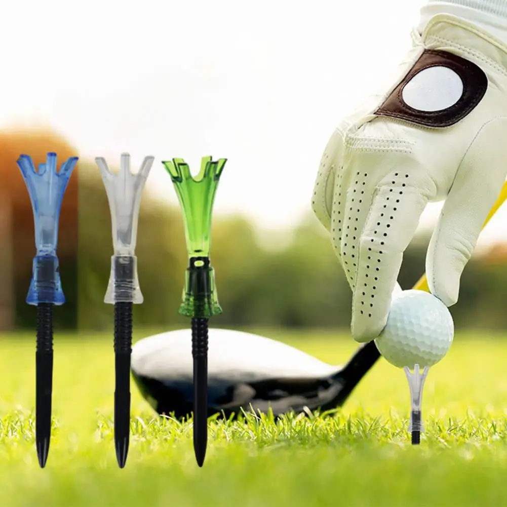 Pinchos de Golf giratorios de 3 piezas, herramienta de entrenamiento con tacón ajustable, pelota de límite de altura, equipo de entrenamiento