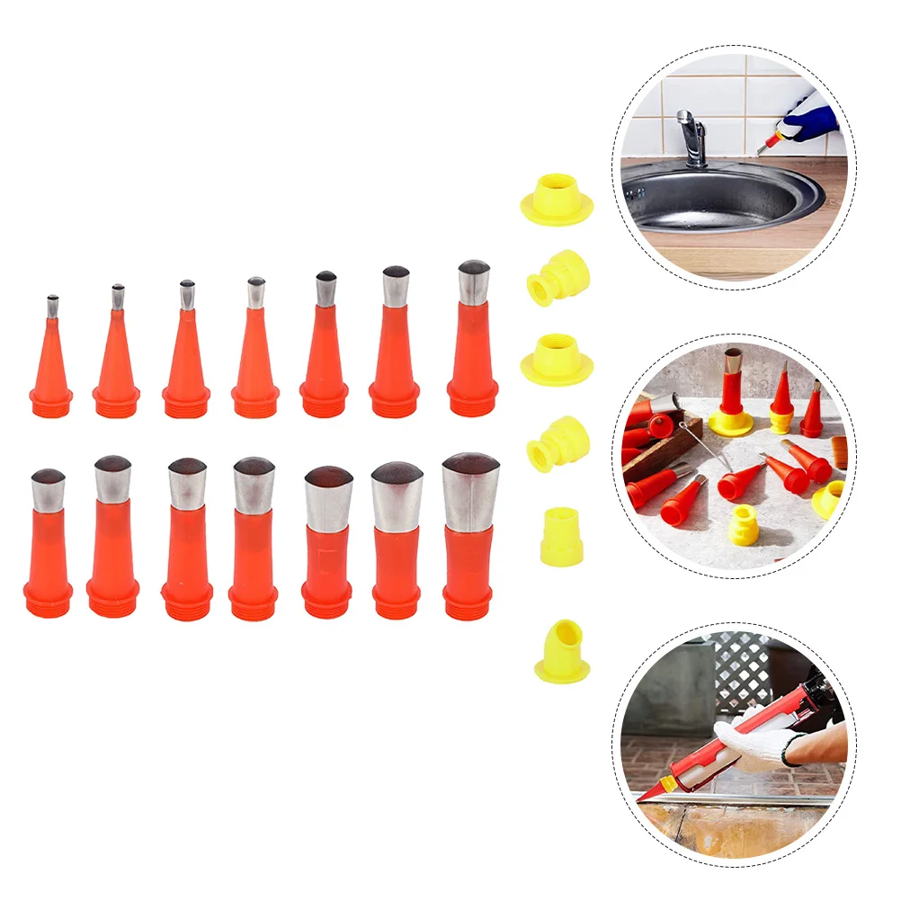 1 مجموعة 1 مجموعة الفولاذ المقاوم للصدأ السد فوهة أدوات عدة قابلة لإعادة الاستخدام غير عصا بالتنقيط خالية السد نصائح للمنزل المطبخ الحمام