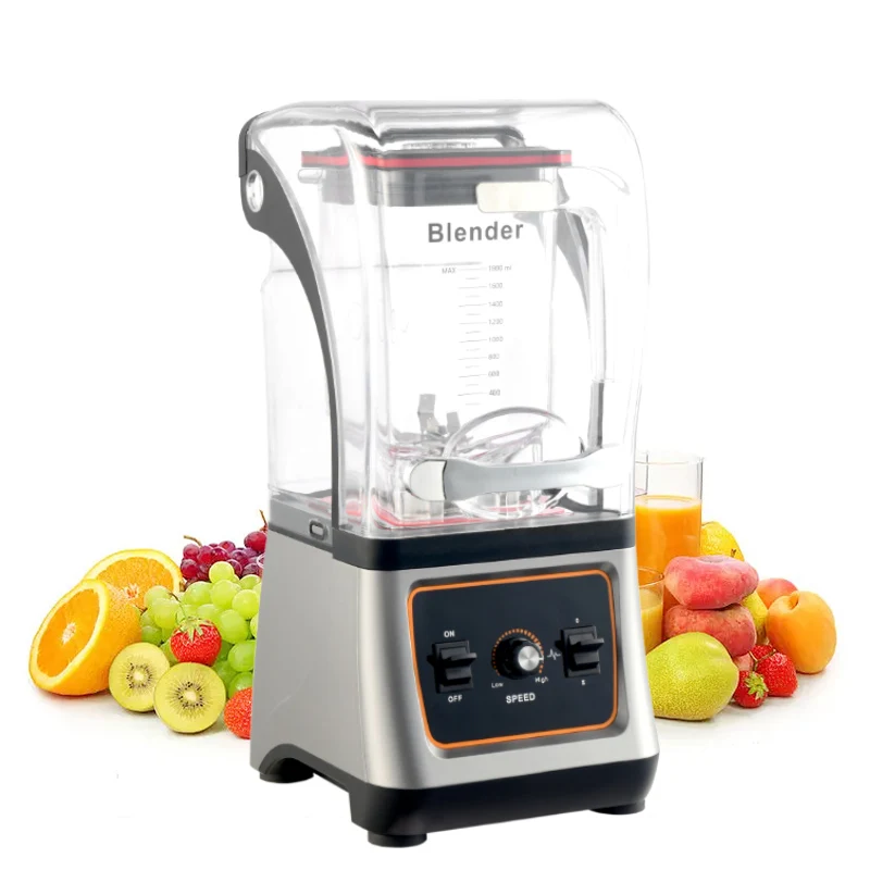 

2024 Commercial Food Processors Countertop Electric Chopper Heavy Duty Blender Juicers and Mixer Blenders