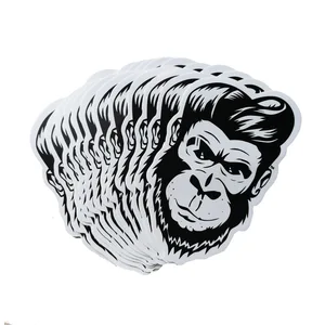 100 buah Stiker Kustom PVC Tahan Air Die Cut Vinyl Desain Logo Merek Laptop Stiker Pribadi Lucu Film Mengkilap untuk Bisnis 10 stiker vinil penjualan terbaik tahan air - №