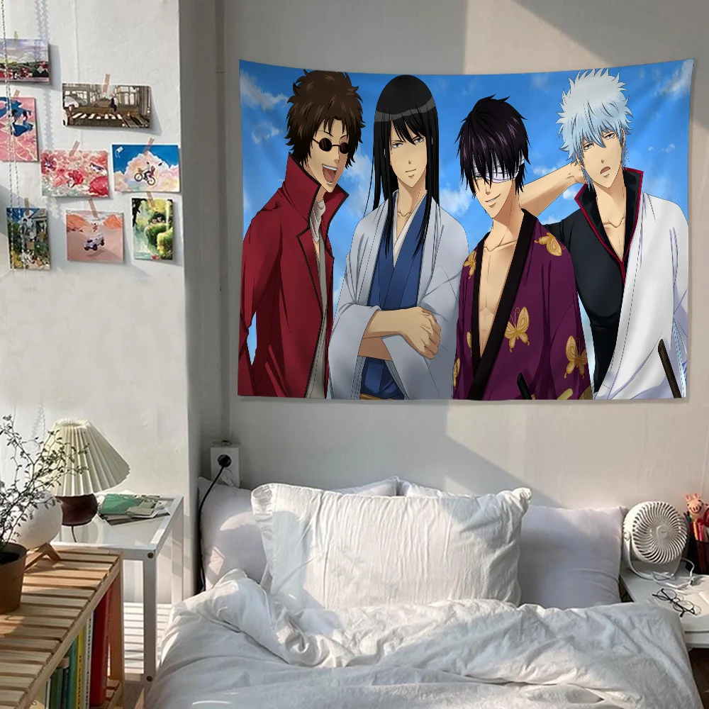 

GinTama DIY Wall Tapestry Art Science Fiction Room Home Decor Wall Art Decor