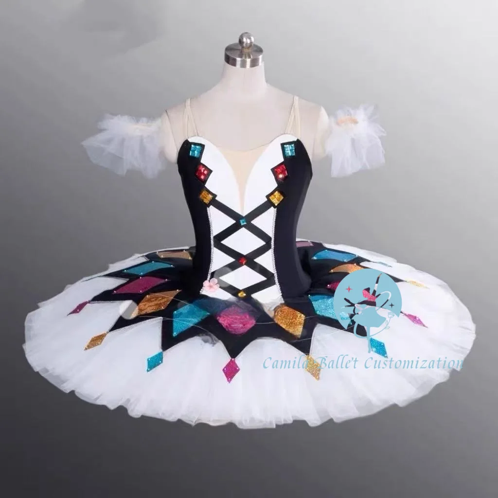 New model launched millions of clown ballet tent yarn TUTU competition skirt tailor-made for adults and children