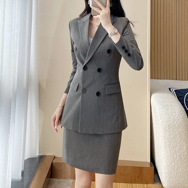 Suit Women's High Sense2024New Spring and Autumn Small Business Clothing Suit Jacket Temperament Office Suits