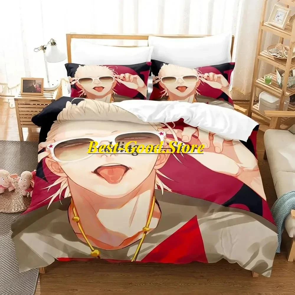 

Old Xian BL Anime 19 Days Bedding Set Single Twin Full Queen King Size Bed Set Aldult Kid Bedroom Duvetcover Sets Anime Bed
