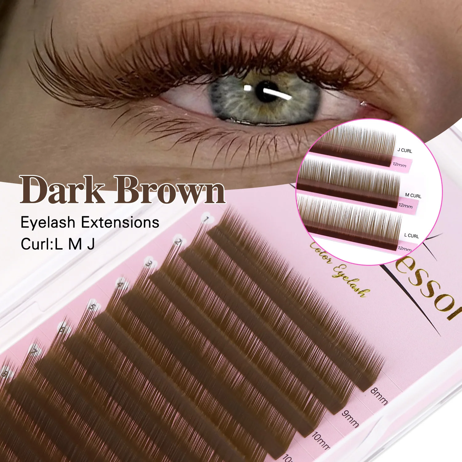 LASHPROFESSOR ขนตาปลอมต่อขนตา - J Beauty Makeup บทวิจารณ์และราคา