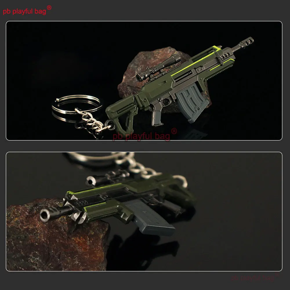 ミニメタルペンダント R-36 ゲーム周辺機器モデル合金ガンキーホルダー装飾アクションフィギュアギフトコレクション子供のおもちゃ ZG422