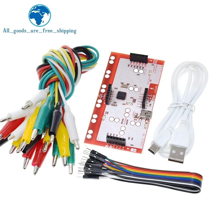 سلك توصيل بمشبك التمساح + لوحة تحكم قياسية لتقوم بها بنفسك عدة + كابل USB لـ UNOR3، Mega 2650، نانو لهدية الطفل