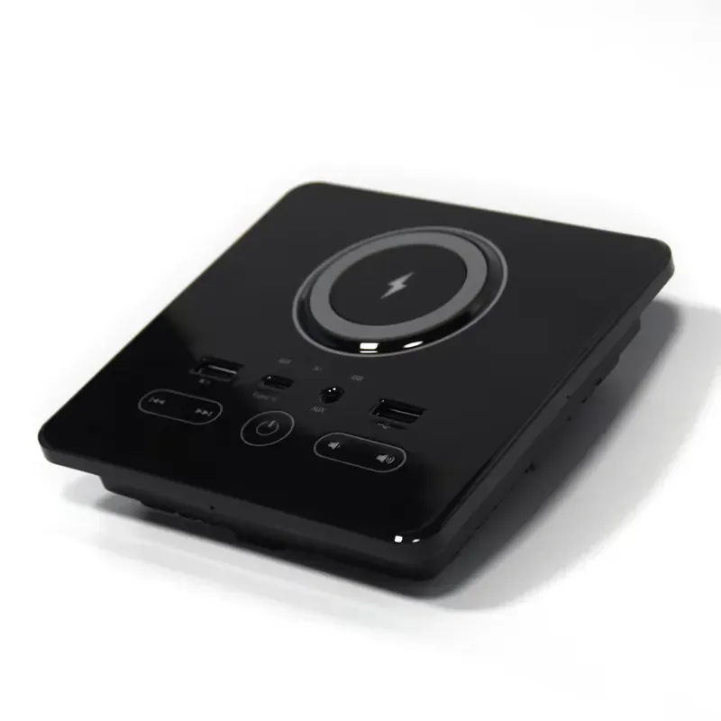 Multifunctional touchscreen sofa speaker wireless charging, Type-C charging, USB charging, furniture accessories, audio