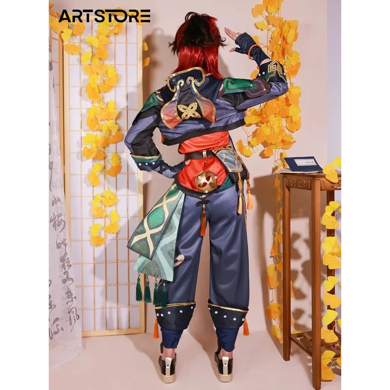 Game GenshinImpact Gaming Cosplay Costume Role Play Comic With Hallowmas Party Wigs Anime Prop