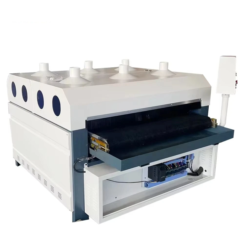 CIF Price Direct Automatic Wire Wheel Brush Making Machine for Woodworking Wood Surface Brushing Machine