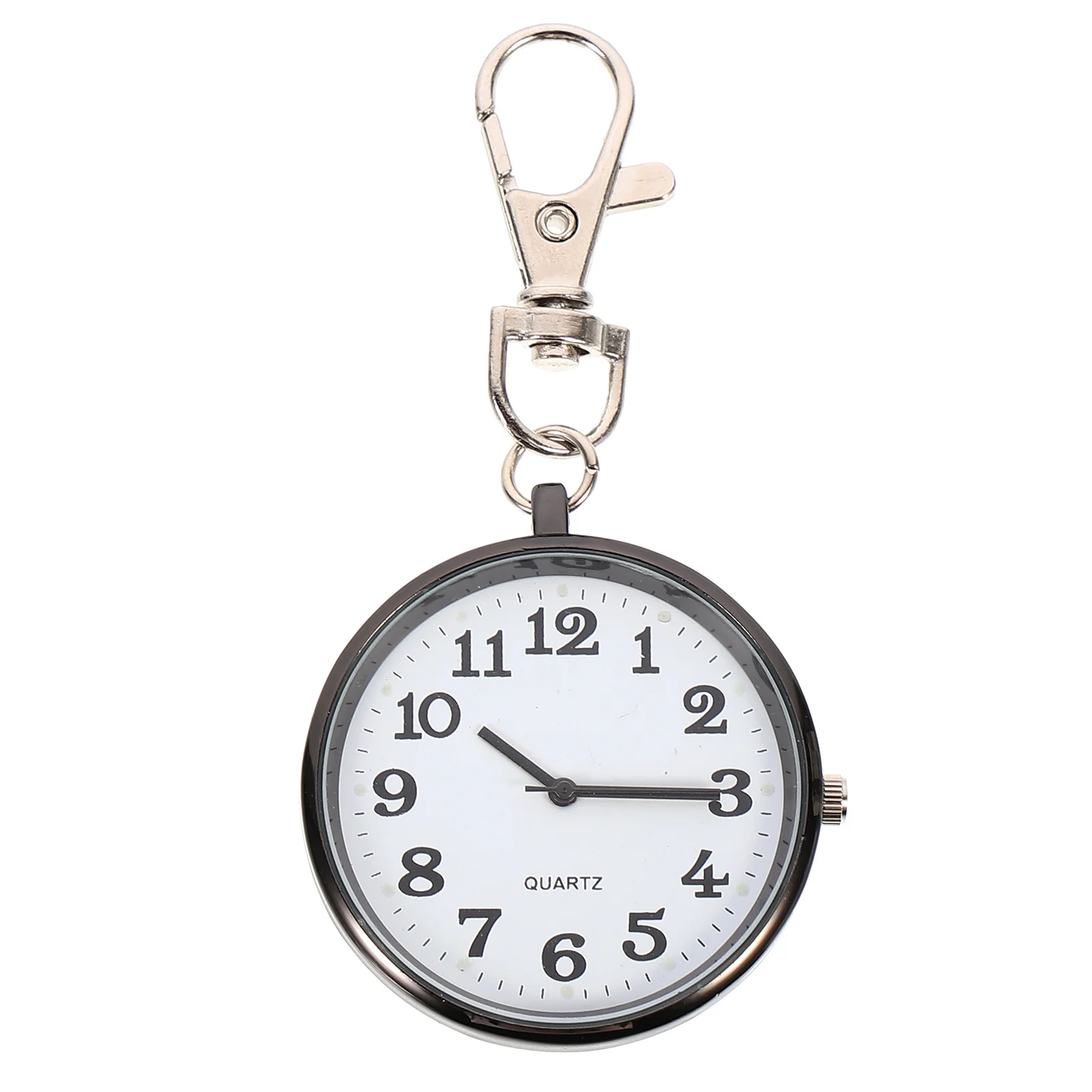 Large Dial Pocket Watch For Nursing Student Doctor Medical Use Quartz Movement Easy Viewing Zinc Alloy Hanging Timepiece Old Man