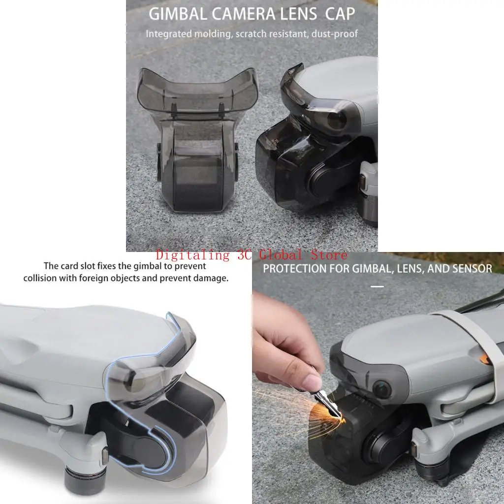 قبعات العدسة للهواء 3S بدون طيار واقية غلاف القفل غلاف الكاميرا واقي خدش الدفاع عن خدش الإكسسوارات #1