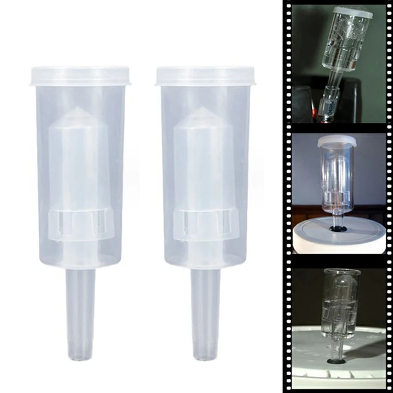 1pcs One-Way Air Lock Beer Making Brewing Barrel Exhaust Valve Fermentation Airlock Plastic Air Lock Wine Making