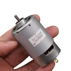 Mabuchi RS-550SH-7522 Mini 550 Motor DC 12V 24000RPM High Speed Power Large Torque Motor Knurled Shaft DIY Electric Drill Tools