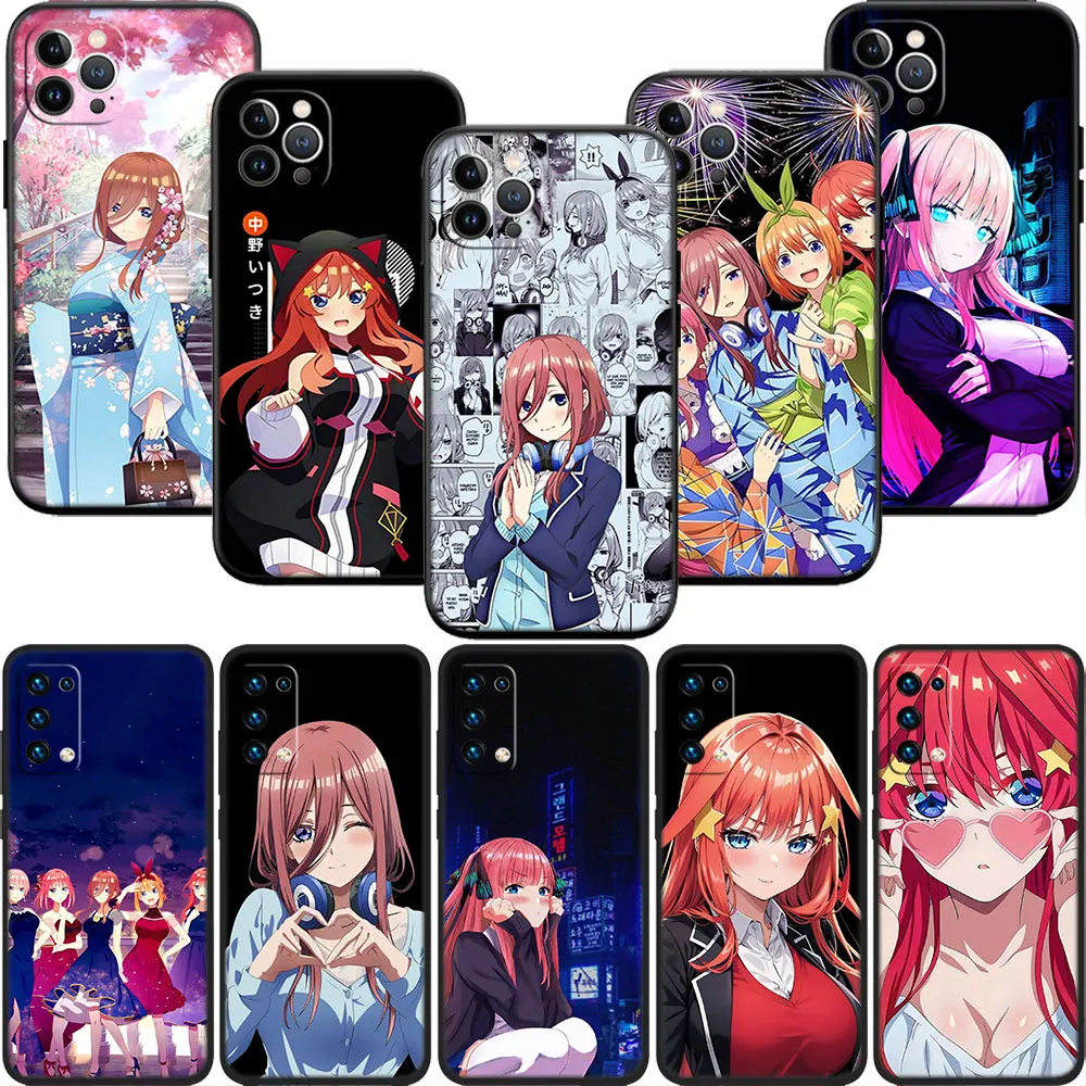 Чехол AQ77 Miku Nino Itsuki Nakano для Samsung M02 M06 M15 M16 M20 M21 M30 M30S M31 M35 M51 M55 M56 A36 A42 A50 A50S A51 A52