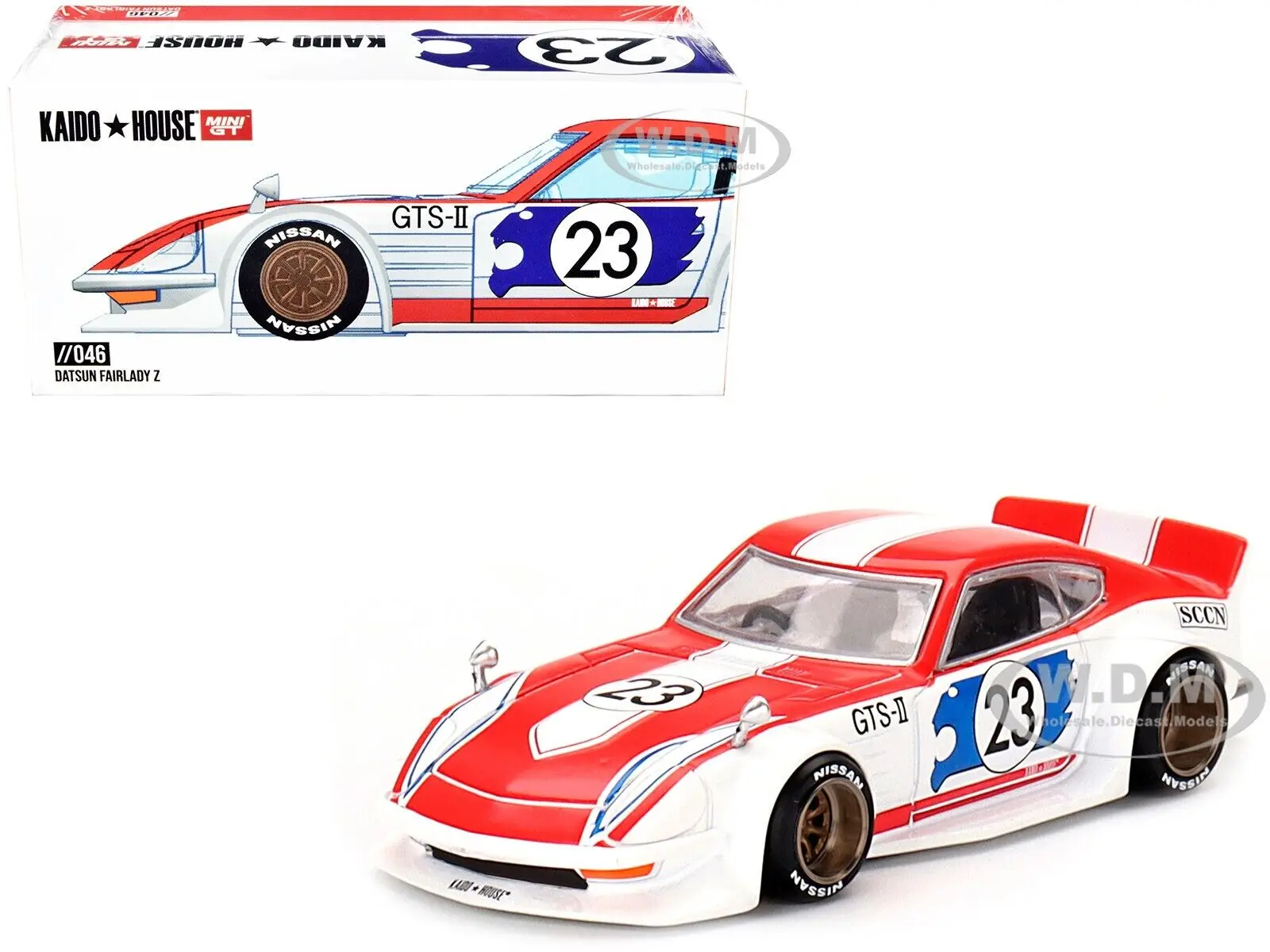 

FAIRLADY Z RHD #23 OMORI WORKS "KAIDO HOUSE" 1/64 DIECAST BY T DieCast Model Car Collection Limited Edition Hobby Toy Car