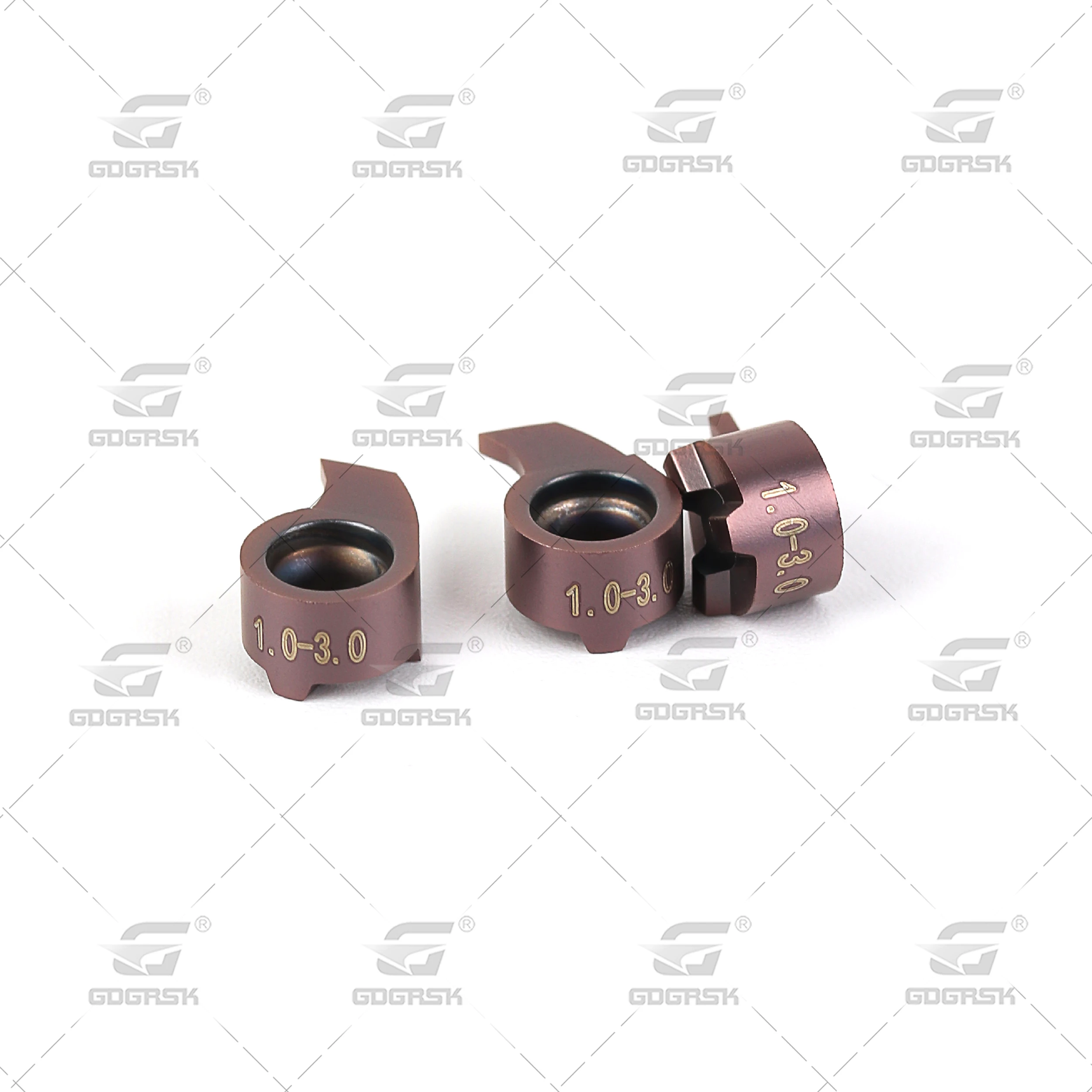 Imagem -05 - Deskar-cnc Torno Ferramentas Mb051002.3-d08 Lf6018 Comma Blade Mb05 Mb07 Mb09 Series Interno Pequeno Diâmetro Carbide Grooving Insert
