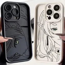 Hot Japan Anime Comics Frieren Phone Case For Google Pixel 9 8 7 8A 7A Pro XL 4G 5G Soft Silicone TPU Back Cover