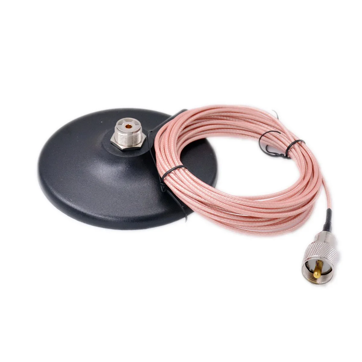 Nagoya MJPT Antenna Magnetic Mount & 16.4ft RC316 Coaxial Extend Cable for Mobile Car Stable Roof Base Boot Accessory