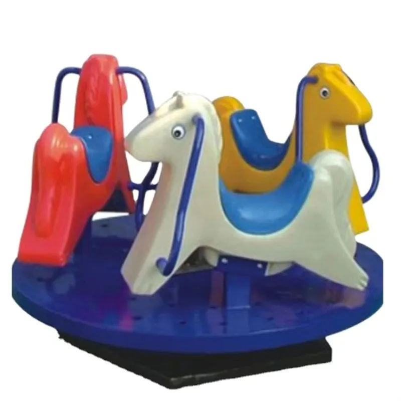 

Children's Rotating Horse Merry-go-rounds in the Park for Adult