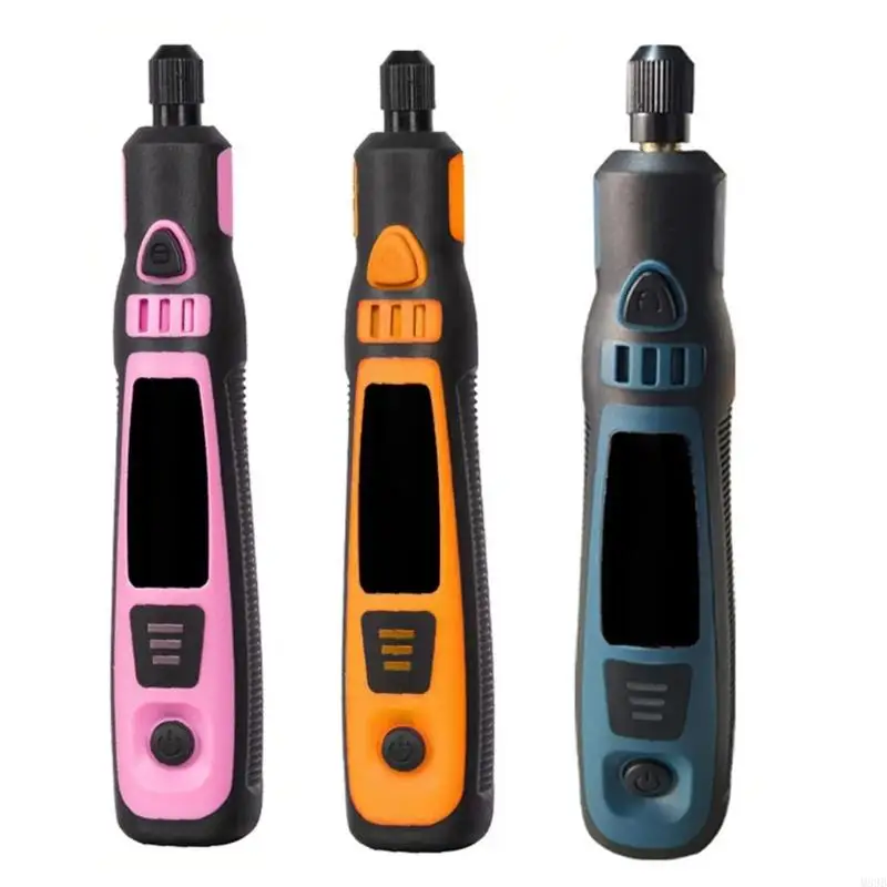 

Профессиональный роторный гравировальный инструмент. В комплект входят 54 аксессуара. Аккумуляторная конструкция. Регулируемая