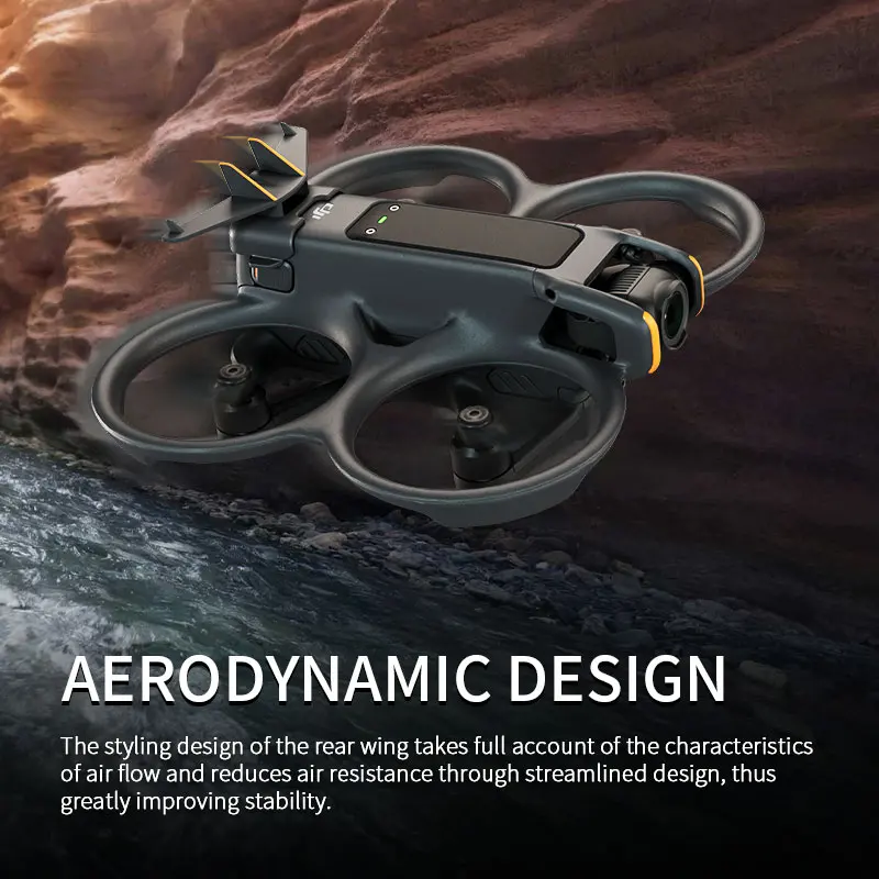 Drone Flying Tail Battery Anti Separation Buckle Reduce Air Resistance Bracket for DJI AVATA 2 Multifunctional Accessories