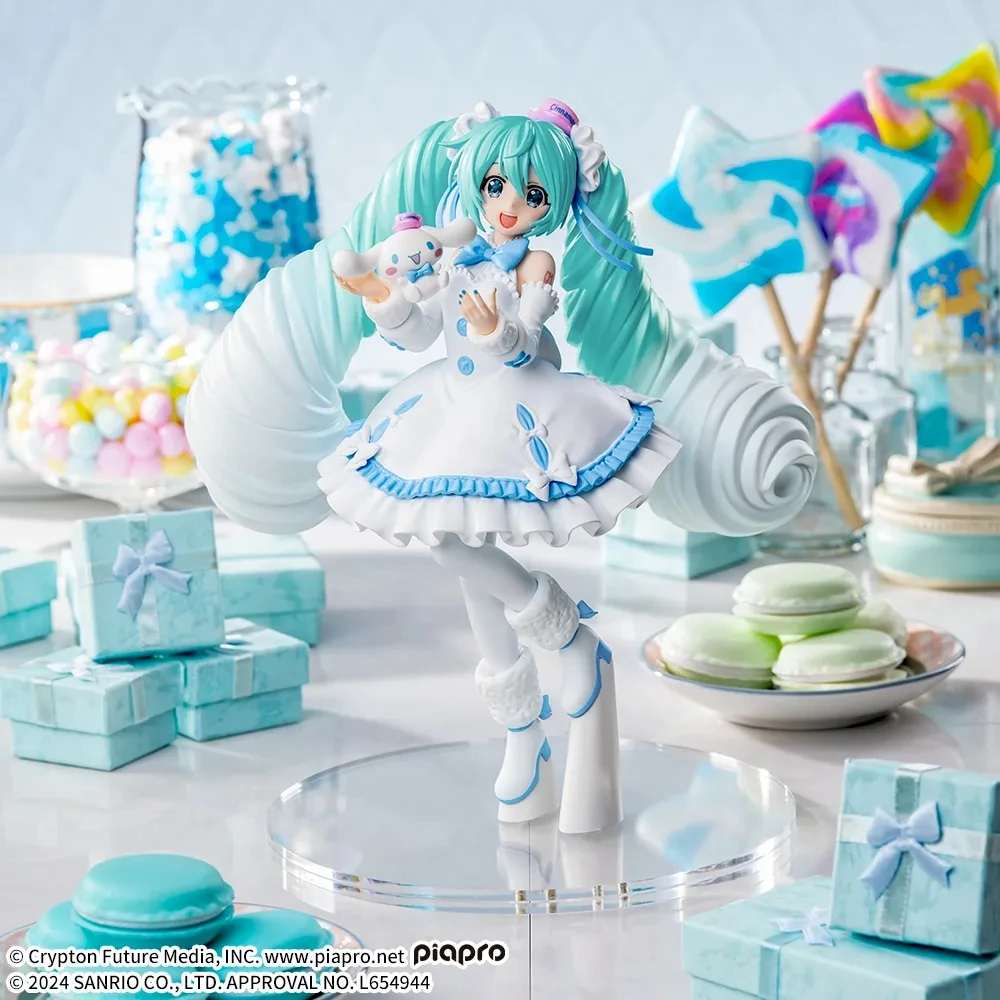 [Auf Lager] Original Sega Luminasta Hatsune Miku Cinnamoroll Kawaii Miku Figuren Sammlerstück Dekoration Geschenke für Fans Geschenke