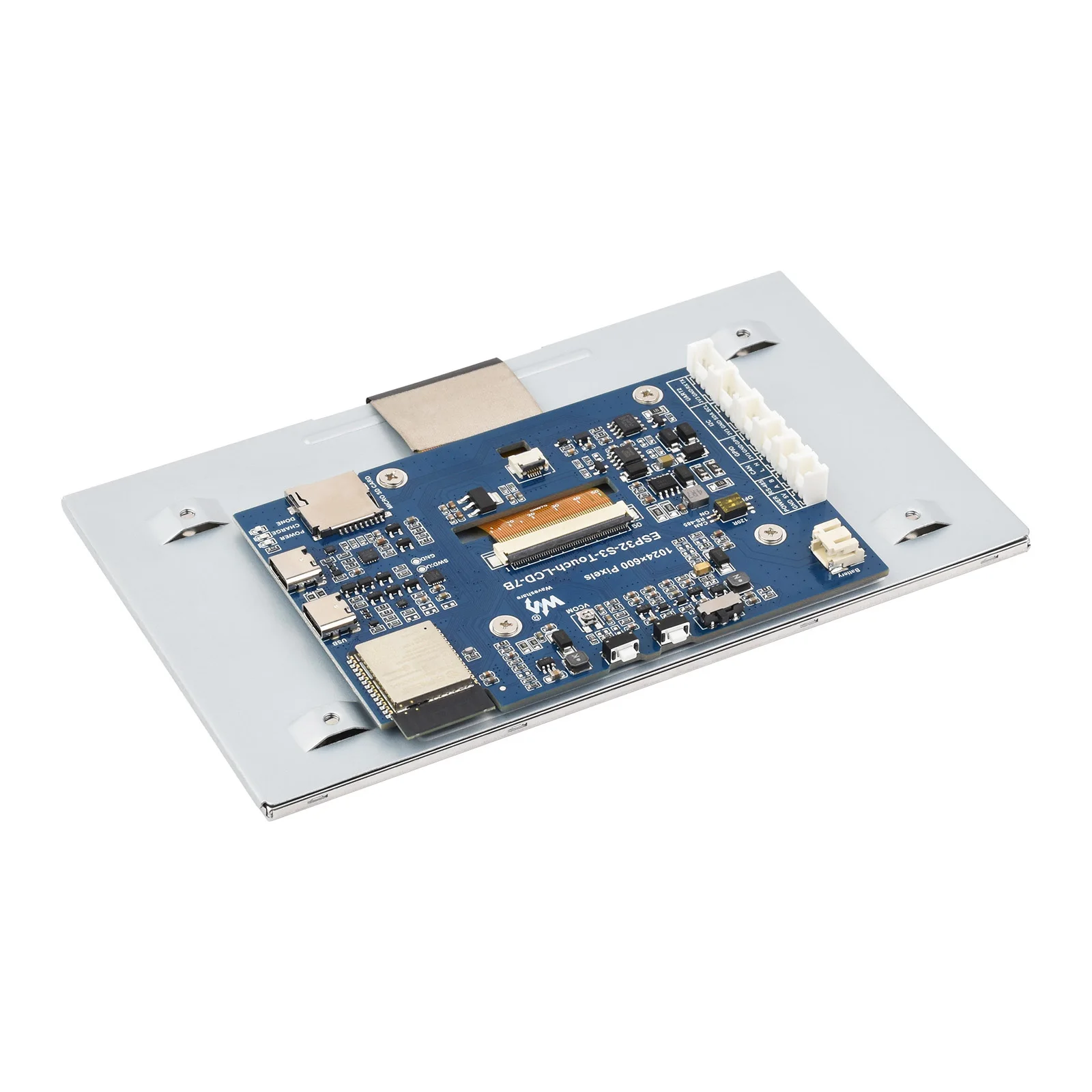 ESP32 ESP32-S3 7 بوصة لوحة تطوير العرض نوع B 1024x600 32 بت LX7 معالج ثنائي النواة يدعم WiFi & Bluetooth