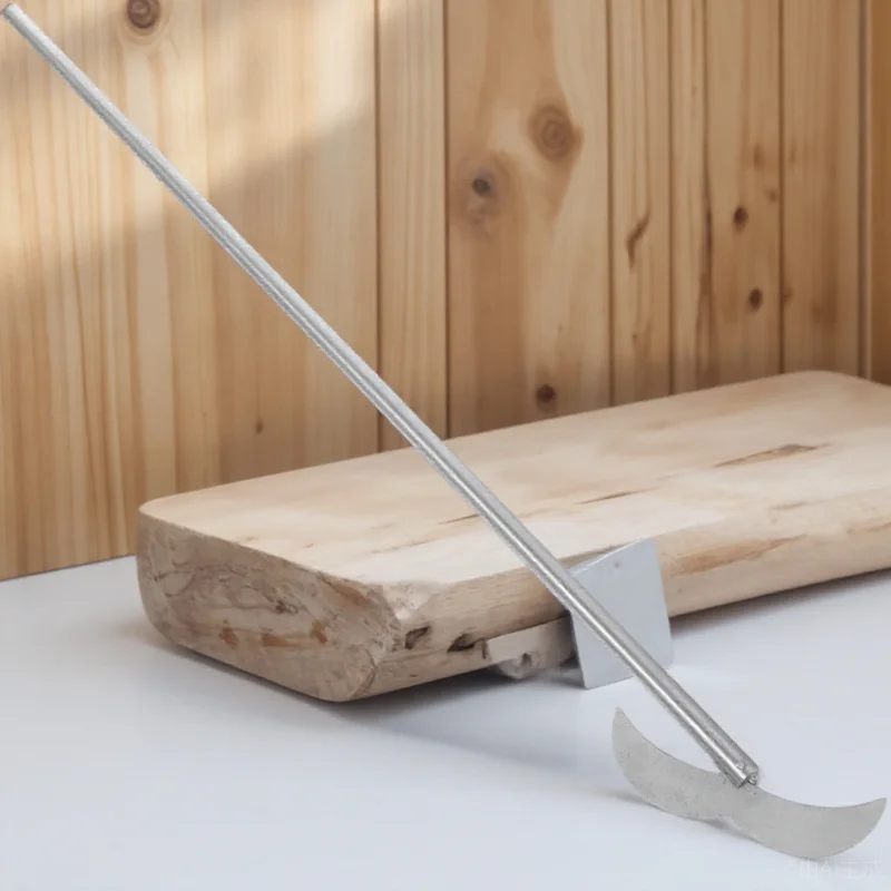 

Stainless Steel Stirring Bar 35Cm Long 2-Blade Mixing Rod for Laboratory Reagent Stirrer Chemistry Experimental Use Labs Paddle