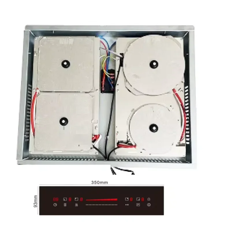 Скрытая индукционная варочная панель, невидимая, встроенная, магнитная, под гранитом, керамическая плита, варочная панель, коммерческая индукционная плита