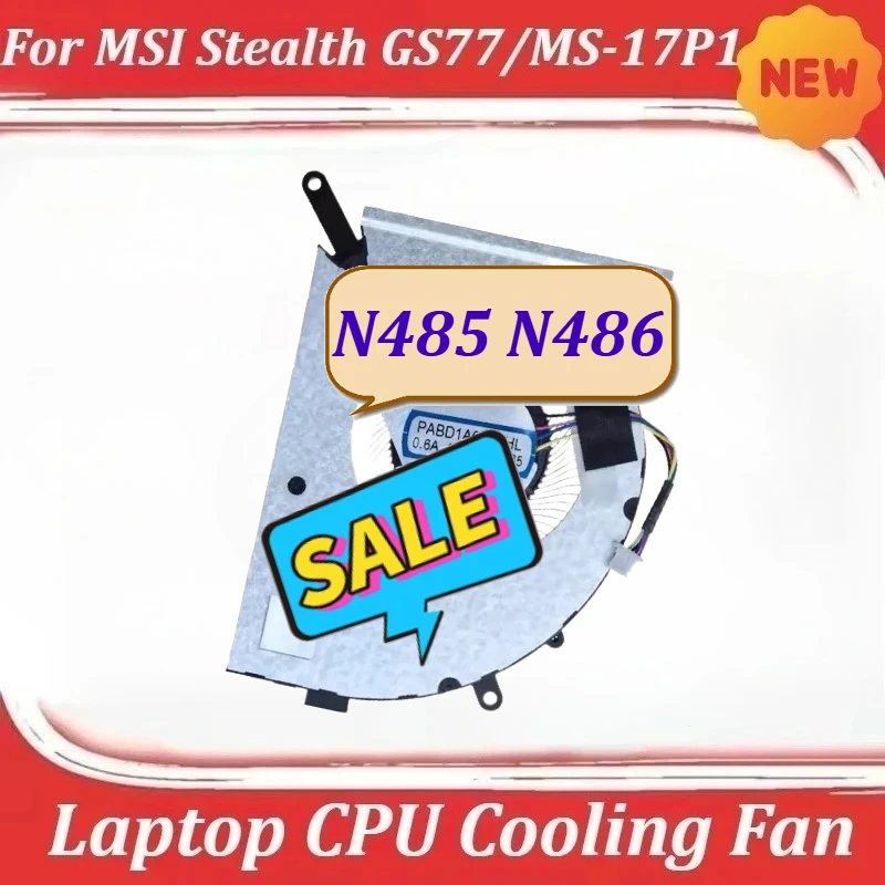 

Вентилятор охлаждения процессора для ноутбуков MSI Stealth GS77/MS-17P1 (N485, N486)