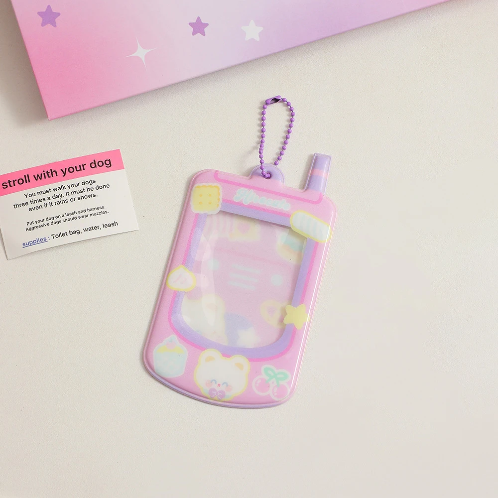 휴대폰 모양 4 가지 옵션 절묘한 비고, 휴대용 내구성 사진 앨범, PVC, 귀엽고 독특한 멋진 선물 아이디어, 1 개, 2 개