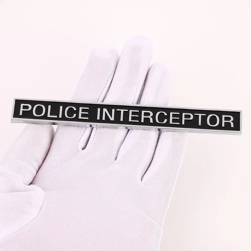 3D эмблема на багажник автомобиля, наклейка для Ford Explorer Crown Victoria Police Interceptor Utility Sedan, зарядное устройство Chevrolet Caprice V8